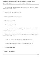 Thông báo xét tuyển nguyện vọng 1 hệ đào tạo đại học, cao đẳng chính quy năm 2015 tb tuyen sinh dh