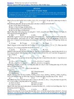 ĐỀ SỐ 07 | Studyvn.Com | Tìm nhanh công thức, phương pháp giải bài tập DE SO 07