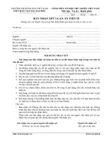 BM.02.QT .SDH .06   BAN NHAN XET CAC THANH VIEN HD CAP CO SO