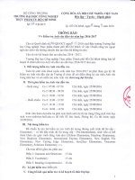 Thông báo về việc thi phân loại trình độ Tiếng Anh cho sinh viên khóa mới (Tuyển sinh năm 2016) - Phòng đào tạo - Trường Đại Học Công Nghiệp Thực Phẩm