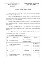 Thông báo về việc thu học phí học kỳ 2 năm học 2015-2016 - Phòng đào tạo - Trường Đại Học Công Nghiệp Thực Phẩm