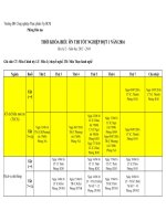 Thông báo thời khóa biểu ôn thi tốt nghiệp đợt 1 năm 2016 (Hệ TCCN và Hệ Cao đẳng nghề) - Phòng đào tạo - Trường Đại Học Công Nghiệp Thực Phẩm ON THI TOT NGHIEP