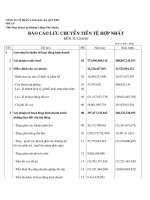 Quyet toan hop nhat quy 4 nam 2010 Luan chuyen tien te