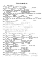 Ôn tập chương 1 hóa 9