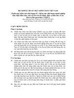 Hệ thống chuẩn mực kiểm toán Việt Nam | 37 chuẩn mực 01.VSQC1