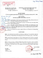 QD 1398   Quy dinh hoc phi he dao tao chinh quy va sau dai hoc 2017 2018 04 8 2017