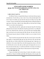 skkn văn miêu tả  trong phân  môn tập làm văn lớp  bốn chủ nhiệm 