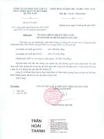 QCC.Giai trinh chenh lech 10% LNST cua Qui I.2014 sign