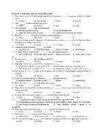 Bài tập trắc nghiệm ôn tập THPT Quốc Gia - P5 - Bài giảng tổng hợpBài giảng tổng hợp