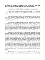 02. Tài liệu giới thiệu nội dung Phòng vệ thương mại trong Hiệp định TPP