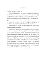 Nâng cao chất lượng nguồn nhân lực tại công ty than dương huy – TKV, cẩm phả   quảng ninh trong giai đoạn 2016  2020