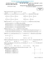 Đề thi thử các trường toàn quốc THPT QG 2017 (cập nhật mới nhất)