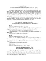 Tài khoản loại 4 - Vốn chủ sở hữu - Quyết định 15 T I KHO N 466