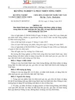 Danh mục, hàm lượng kháng sinh được phép sử dụng trong thức ăn chăn nuôi gia súc, gia cầm với mục đích kích thích sinh trưởng tại Việt Nam (áp dụng từ ngày 15 07 2016 đến ngày 31 12 2017)