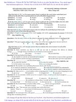 [DeThiThu.Net]De thi thu 2017 tieng Anh THPT Chu Van An Yen Bai