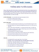 TBTD Assitant of CCO  2017