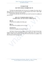 Tài khoản loại 0 - Tài khoản ngoài bảng - Quyết định 15 T I KHO N 008