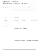 Bảng mã xét tuyển Đại học -Cao đẳng 2015 xettuyen