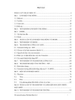 Đề cương kỹ thuật điện tử tương tự  số 