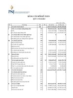 BCTC quy 1 nam 2013 PNJ Can doi ke toan