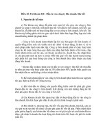 Tài khoản loại 2 - Tài khoản Tài sản - Thông tư 200 Tai Khoan 222