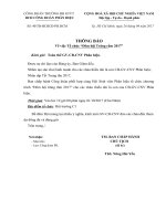 Thông báo Về việc Tổ chức Đêm hội Trăng rằm 2017 THONG BAO TRUNG THU