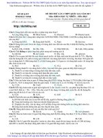 [DeThiThu.Net]De thi thu 2017 mon Hoa so gddt bac ninh lan1 co loi giai