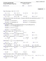 Đề kiểm tra Giải tích 12 chương 4 (Số phức) trường THPT Nguyễn Trung Trực - Bình Định - TOANMATH.com