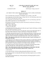 Thông tư Quy định về thừa nhận tiêu chuẩn quản lý chất lượng cơ sở khám bệnh, chữa bệnh - Cục quản lý khám chữa bệnh