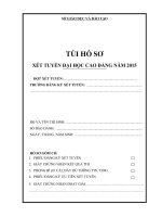 mau bia ho so dang ky xet tuyen dai hoc cao dang nam 2015