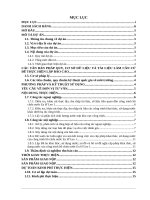 Đề cương cấp phép khai thác nước mặt công trình thủy lợi