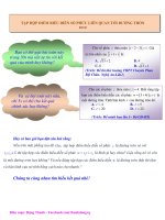 Tìm nhanh tọa độ tâm và bán kính đường tròn trong bài toán tìm tập hợp điểm biểu diễn số phức - Đặng Thanh - TOANMATH.com