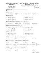 Đề thi HK2 Toán 12 năm học 2016 - 2017 sở GD và ĐT Quảng Nam - TOANMATH.com