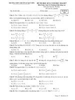 Đề thi HK2 Toán 12 nâng cao năm học 2016 - 2017 trường THPT chuyên Lê Quý Đôn - Quảng Trị - TOANMATH.com