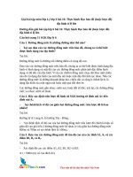 Giai bai tap mon dia ly lop 6 bai 16 thuc hanh doc ban do hoac luoc do dia hinh ti le lon