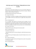 giai bai tap trang 115 sgk mon sinh lop 6