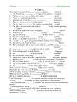 bai tap tieng anh lop 9