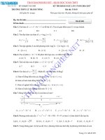 50      thi th  THPT Qu c gia 2017 m n To n tr  ng THPT L  Th nh T ng   H  N i l n 4