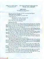 Thời gian chốt danh sách trả cổ tức, thời gian chi trả cổ tức và lựa chọn đơn vị kiểm toán năm 2017