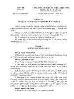 Thong tu huong dan tu van phong chong HIV AIDS so 01 2015 TT BYT