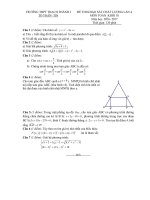 Đề thi khảo sát chất lượng Toán 10 năm học 2016 - 2017 trường THPT Thạch Thành 1 - Thanh Hóa lần 4 - TOANMATH.com