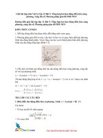 Giai bai tap mon vat ly lop 12 bai 5 tong hop hai dao dong dieu hoa cung phuong cung tan so phuong phap gian do fre nen