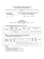 Công văn về việc báo cáo công tác chuyển tuyến - Cục quản lý khám chữa bệnh