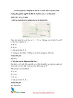 Giai bai tap mon vat ly lop 11 bai 30 giai bai toan ve he thau kinh