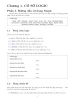 BT chuong 1 co so logic