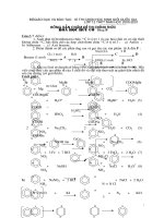 Đề thi và đáp án các kì thi hcoj sinh giổi quốc gia môn hóa HDC HSGBb 2001