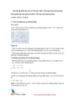 Giai bai tap hinh hoc lop 10 chuong 3 bai 1 phuong trinh duong thang