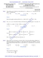41. De thi thu mon toan trac nghiem 2017 So GD va DT Thua Thien Hue