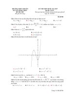 78.    thi th  THPT Qu c gia 2017 m n To n tr  ng THPT chuy n Nguy n   nh Chi u     ng Th p l n 2