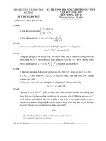 Đề thi chọn học sinh giỏi tỉnh môn Toán 10 năm học 2016 - 2017 sở GD và ĐT Hà Tĩnh - TOANMATH.com